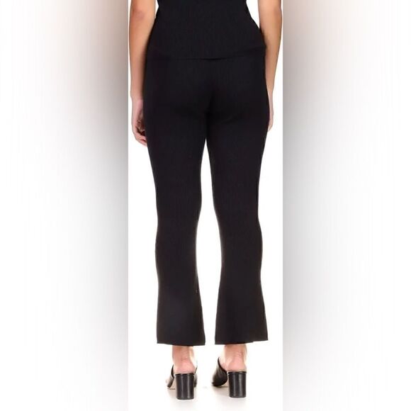 Sanctuary Women's Ribbed High-Rise
Ankle Pants - Black size M - Picture 6 of 14